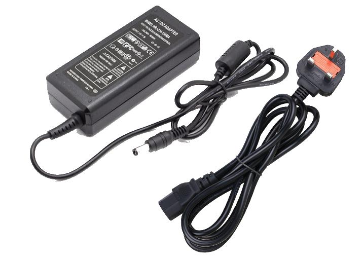 12V DC 4 Amp Inline Regulated PSU Power Supply + 4 Way Splitter