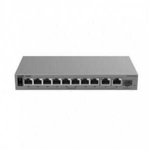 RG-ES211GS-P Ruijie Reyee 8 Port PoE+ Gigabit Cloud Managed Switch with 2 Gigabit Ports and 1 SFP Port