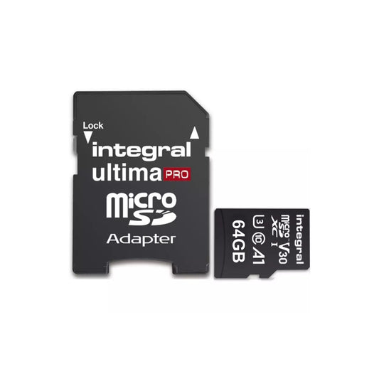 64GB Micro SD Card With Adapter