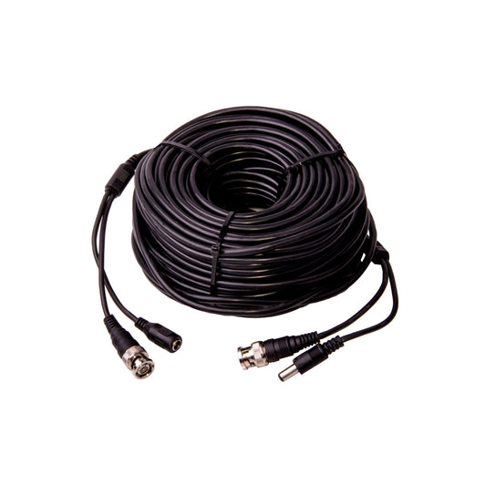 20m Ready Made CCTV Cable with BNC and DC Jack Connectors
