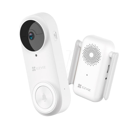 CS-DB2/Pro Ezviz Battery Powered WiFi Video Doorbell Kit with Chime