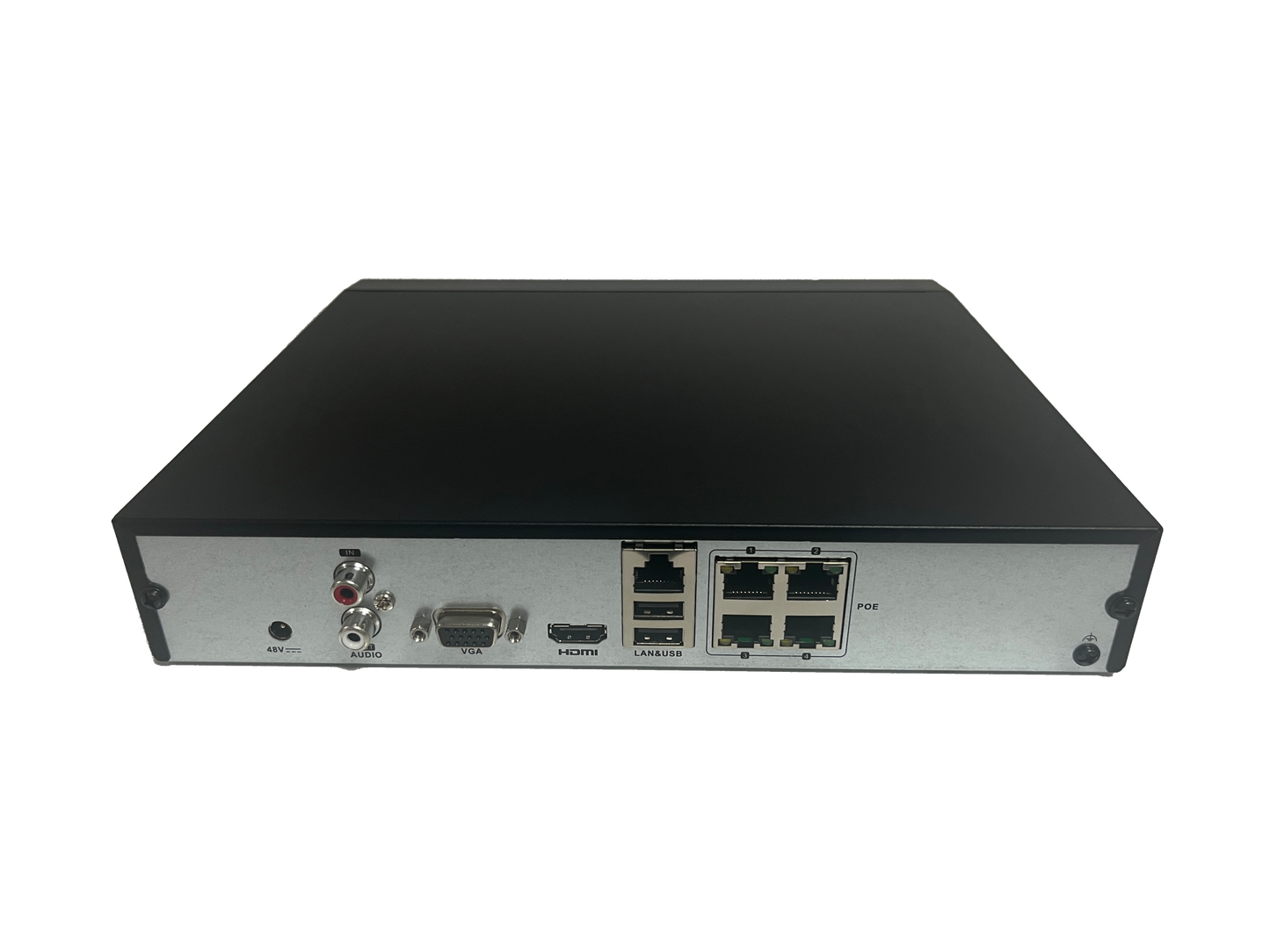 NVR-104MH-C/4P(D) HiLook 4 channel 8MP 4K POE NVR recorder H.265 40Mbps