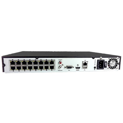 NVR-216MH-C/16P HiLook 16 channel 8MP 4K POE NVR recorder H.265 160Mbps