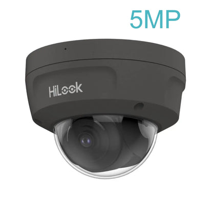 IPC-D150H-MU 2.8mm HiLook 5MP HD IP POE network dome camera with 30m IR, built-in mic