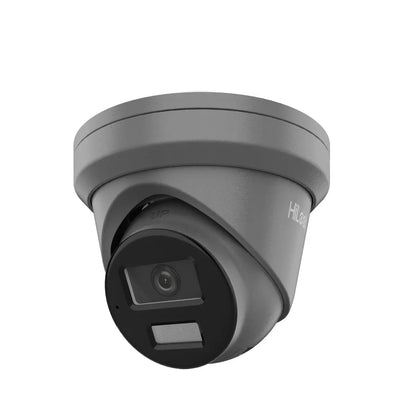 IPC-T259H-MU 2.8mm HiLook 5MP ColorVu IP POE network turret camera with 30m LED, built-in mic