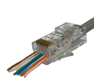 EZ Ratchet Crimp Tool for RJ45, RJ12 & RJ11 Network Plugs